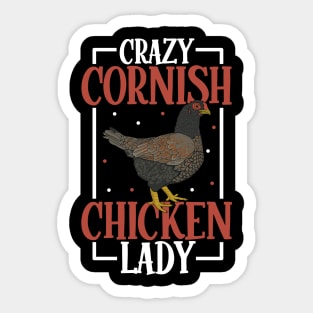 I love my Cornish Chicken - Cluck Yeah Sticker